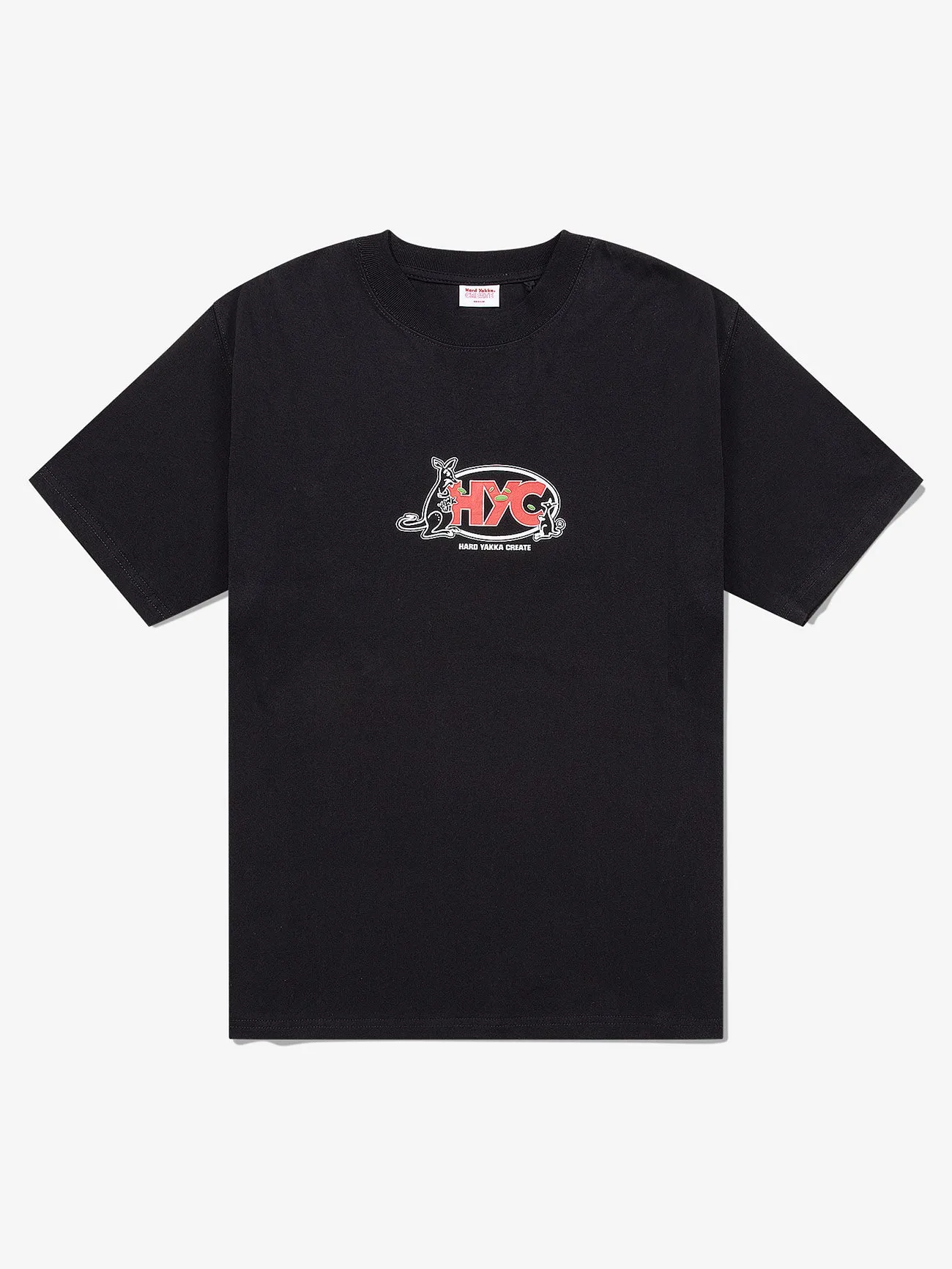HYC Roo Oversize Wide Fit Tee - Black sold by Thrills