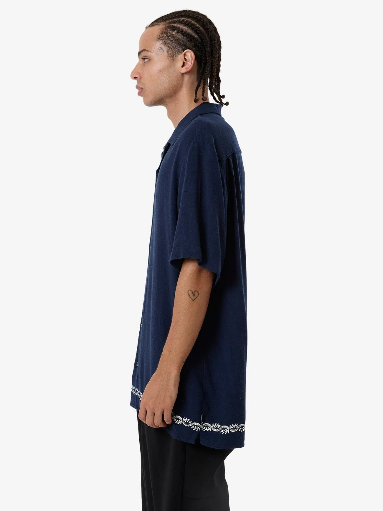 Terrace Bowling Shirt - Total Eclipse sold by Thrills product image thumbnail 3