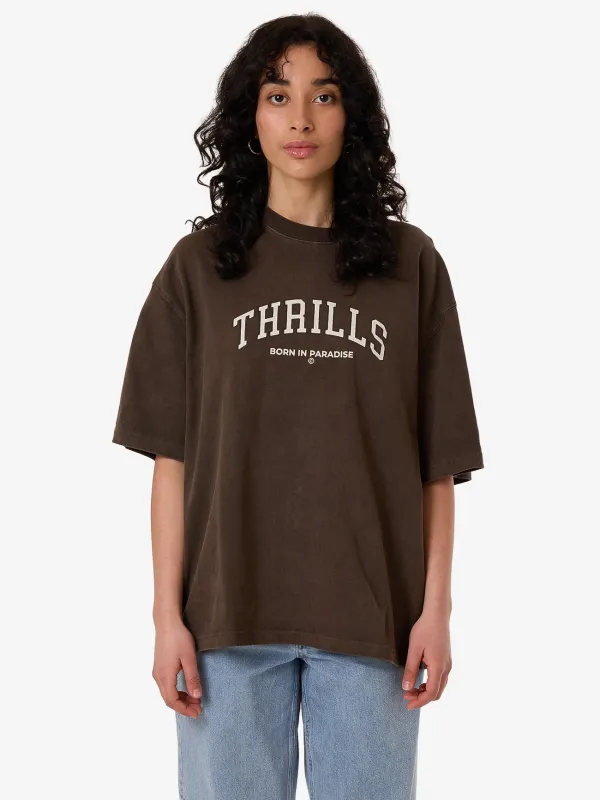 Home Advantage Oversized Tee - Wren sold by Thrills