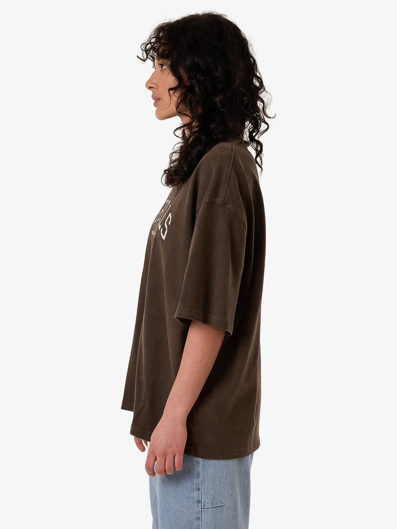 Home Advantage Oversized Tee - Wren sold by Thrills product image thumbnail 4