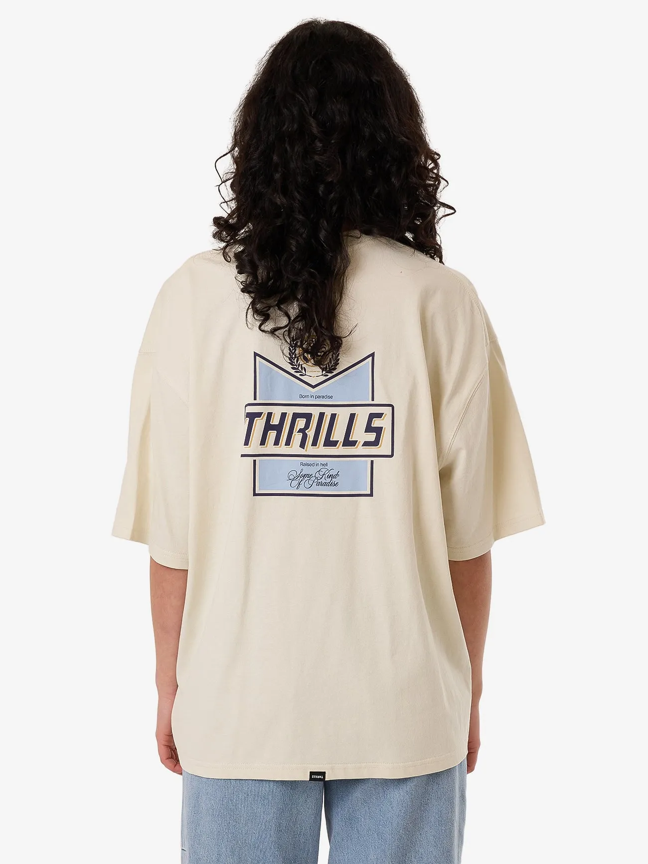 Especially For You Oversized Tee - Heritage White sold by Thrills product image thumbnail 2