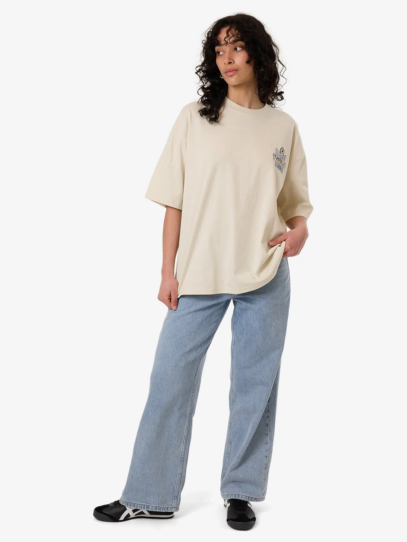 Especially For You Oversized Tee - Heritage White sold by Thrills product image thumbnail 5