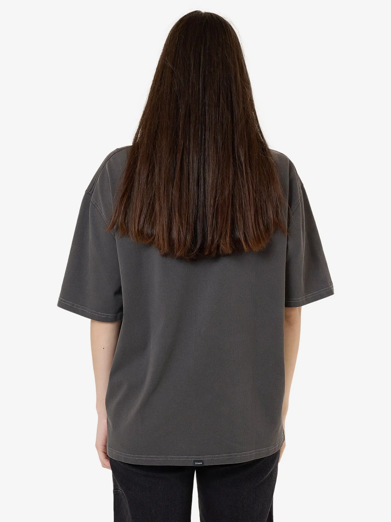 Dystopia Oversized Tee - Merch Black sold by Thrills product image thumbnail 2