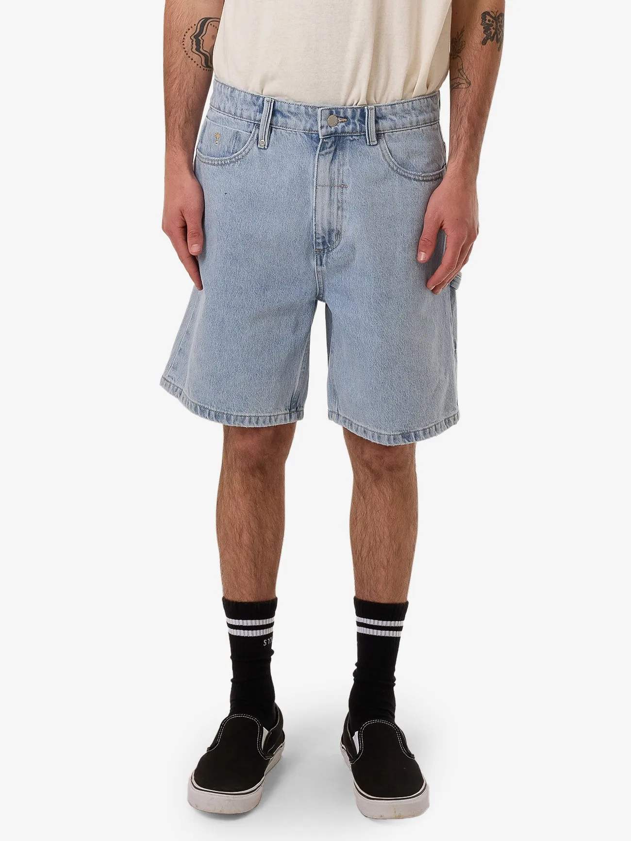 Slacker Denim Short - Ageless Blue sold by Thrills
