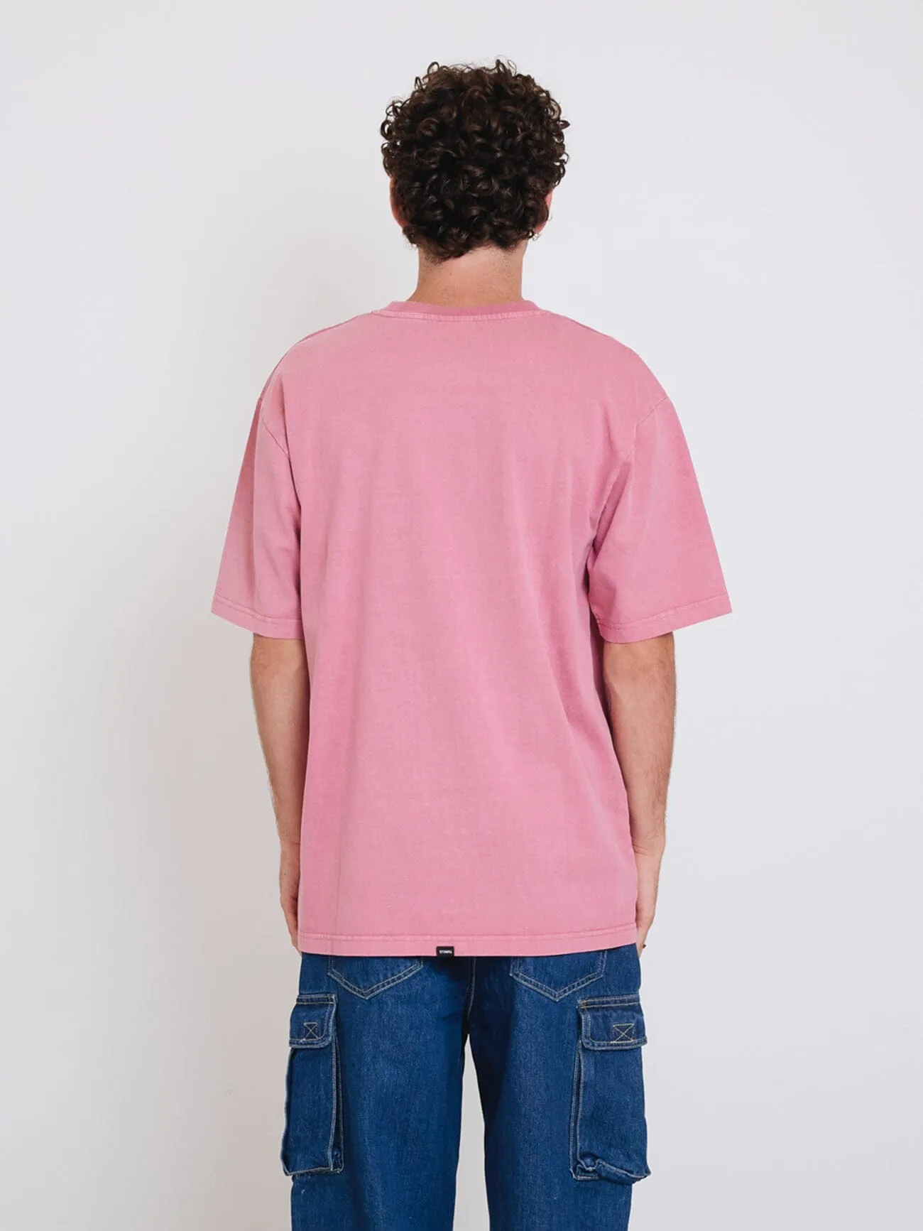 Thrills Military Oversize Fit Tee - Heather Rose sold by Thrills product image thumbnail 2