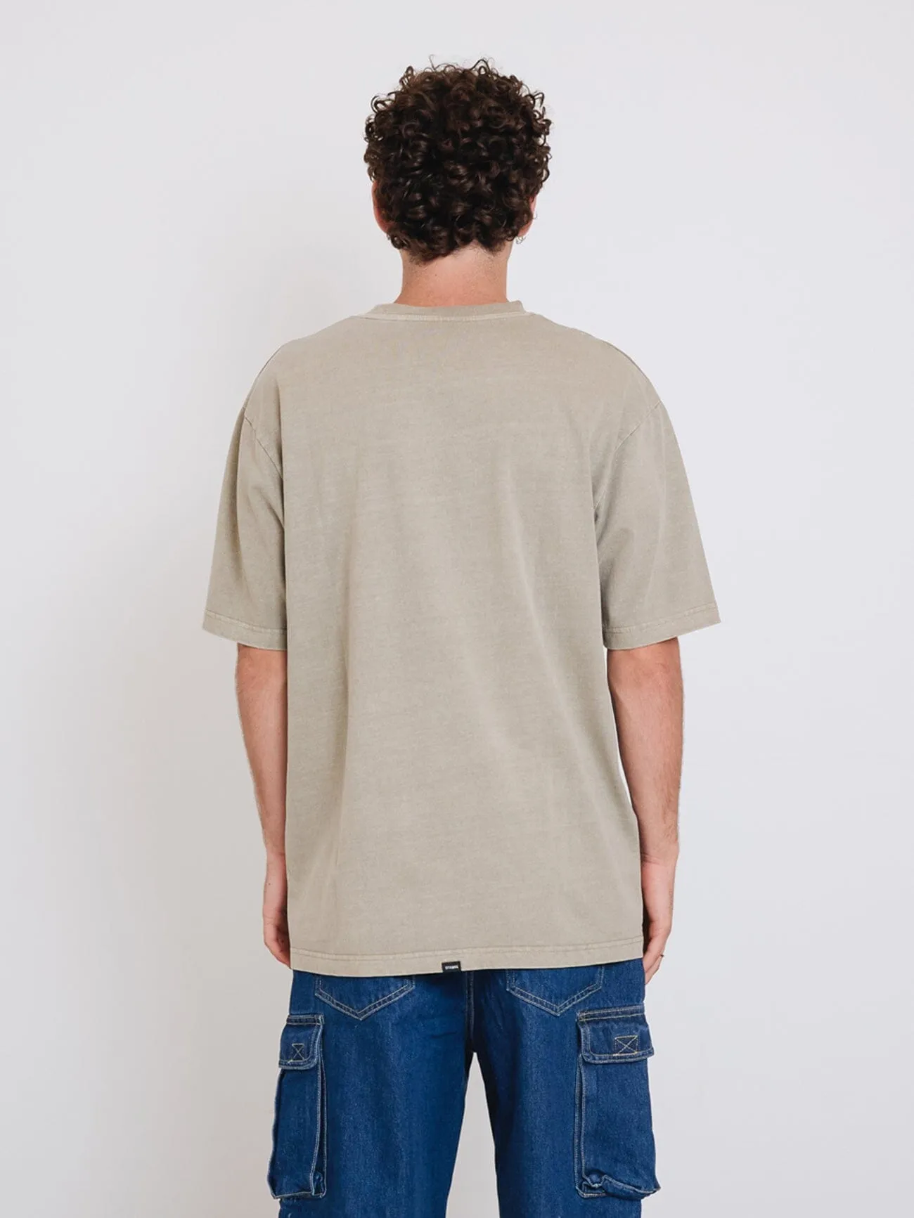 Thrills Military Oversize Fit Tee - Aluminium sold by Thrills product image thumbnail 2