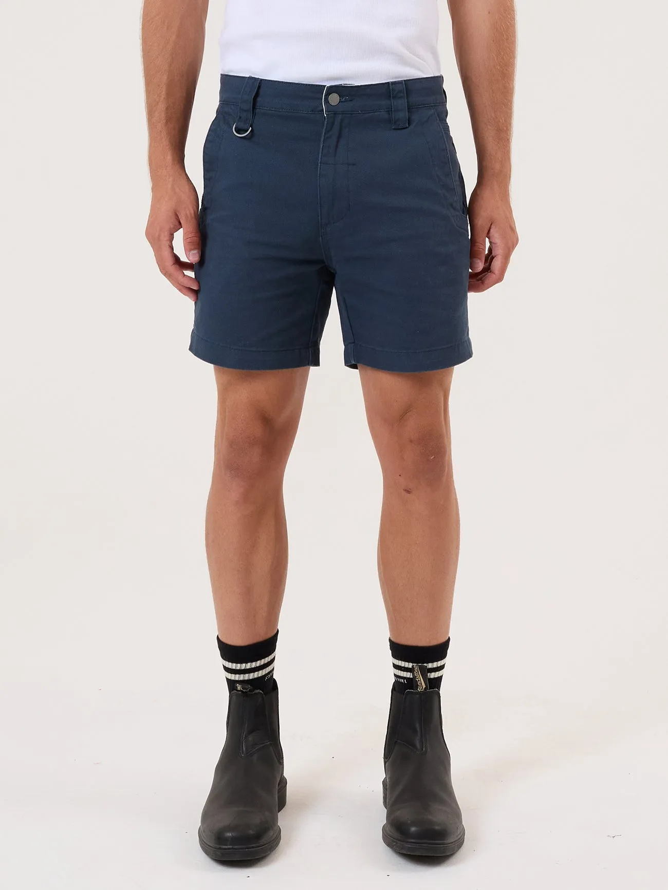Thrills Union Mandude Work Chino Short - Orion Blue sold by Thrills