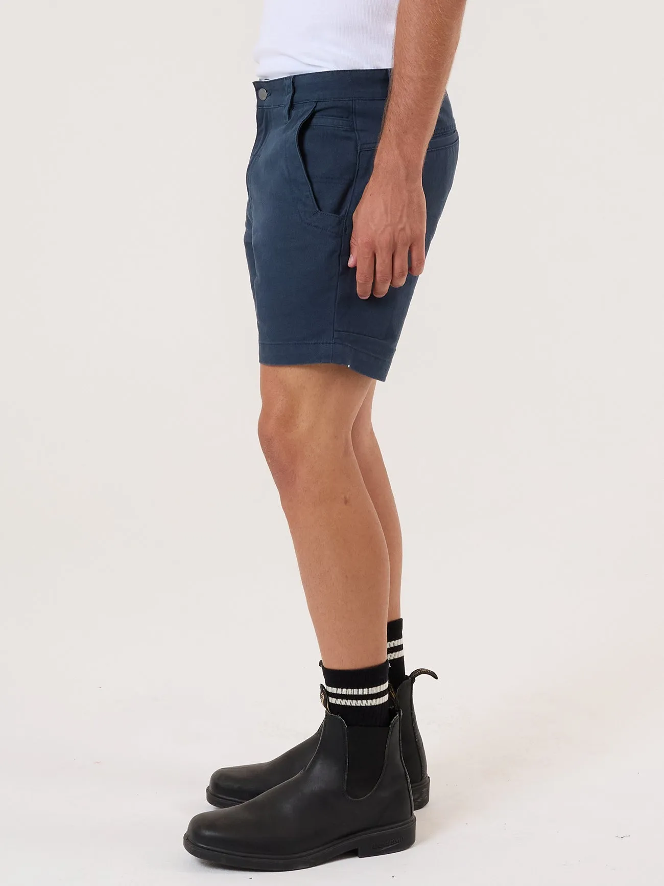 Thrills Union Mandude Work Chino Short - Orion Blue sold by Thrills product image thumbnail 3