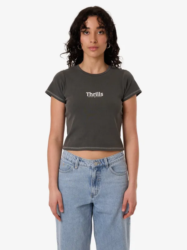 Road To Paradise Mini Tee - Merch Black sold by Thrills