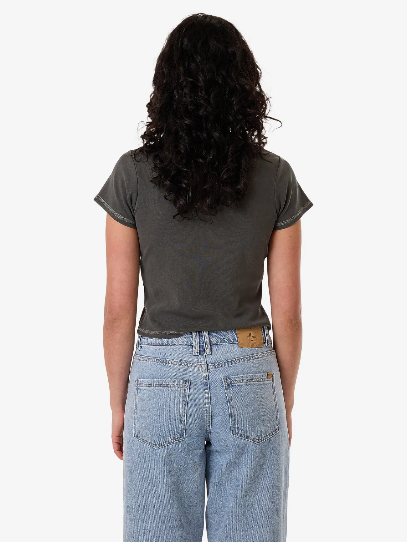 Road To Paradise Mini Tee - Merch Black sold by Thrills product image thumbnail 2