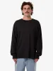 Hemp Thrills Embro Merch Fit Long Sleeve Tee - Black sold by Thrills