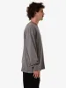 Hemp Thrills Embro Merch Fit Long Sleeve Tee - Grey Ash sold by Thrills