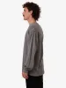 Hemp Thrills Embro Merch Fit Long Sleeve Tee - Grey Ash sold by Thrills