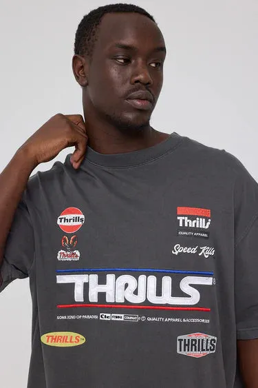 Rapid Response Box Fit Oversize Tee - Merch Black sold by Thrills product image thumbnail 3