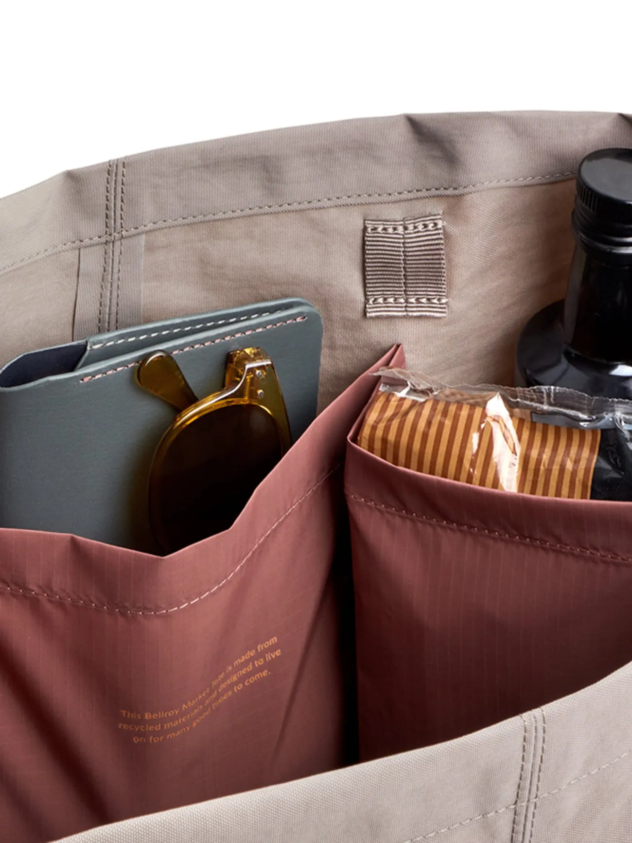 Bellroy Market Tote - Taupe sold by Thrills product image thumbnail 3