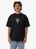 Filter Box Fit Oversize Tee - Faded Black sold by Thrills