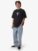 Filter Box Fit Oversize Tee - Faded Black sold by Thrills