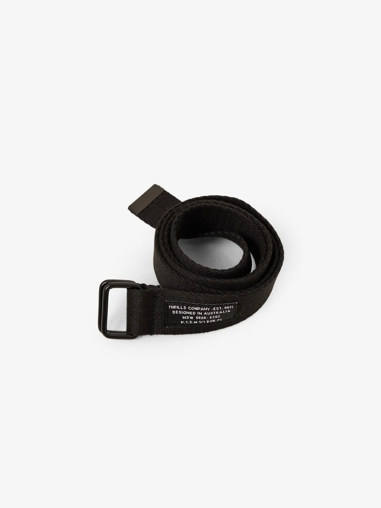 Military Belt - Black sold by Thrills