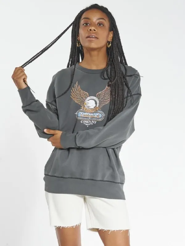 Steadfast Slouch Crew - Merch Black sold by Thrills