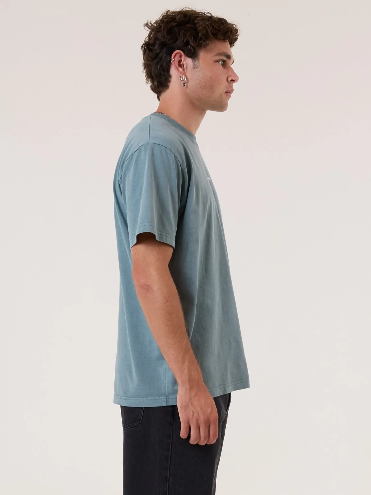 Minimal Thrills Heavy Weight Merch Fit Tee - Stormy Sea sold by Thrills product image thumbnail 3