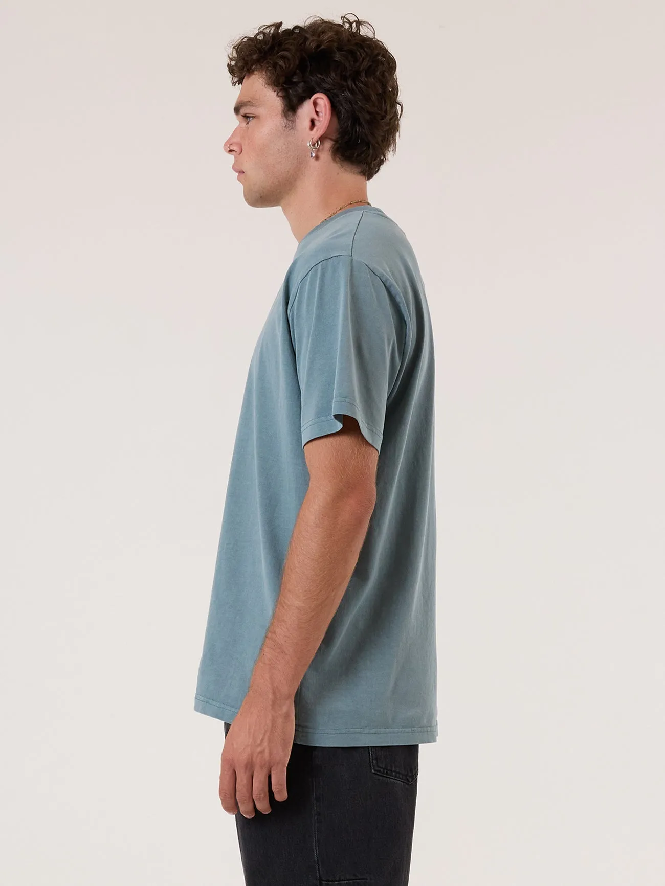 Minimal Thrills Heavy Weight Merch Fit Tee - Stormy Sea sold by Thrills product image thumbnail 4
