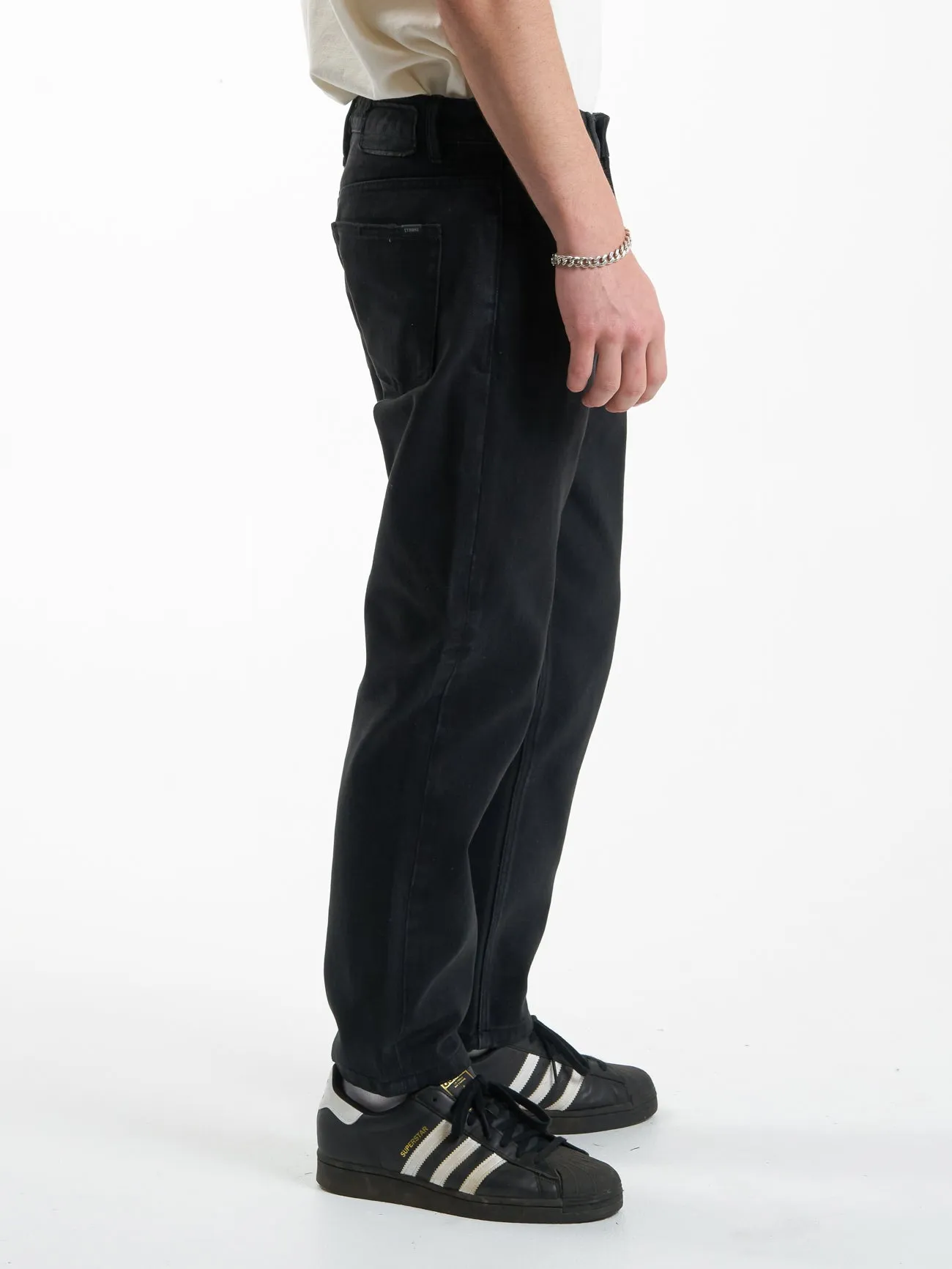 Chopped Denim Jean - Dusk Black sold by Thrills product image thumbnail 4