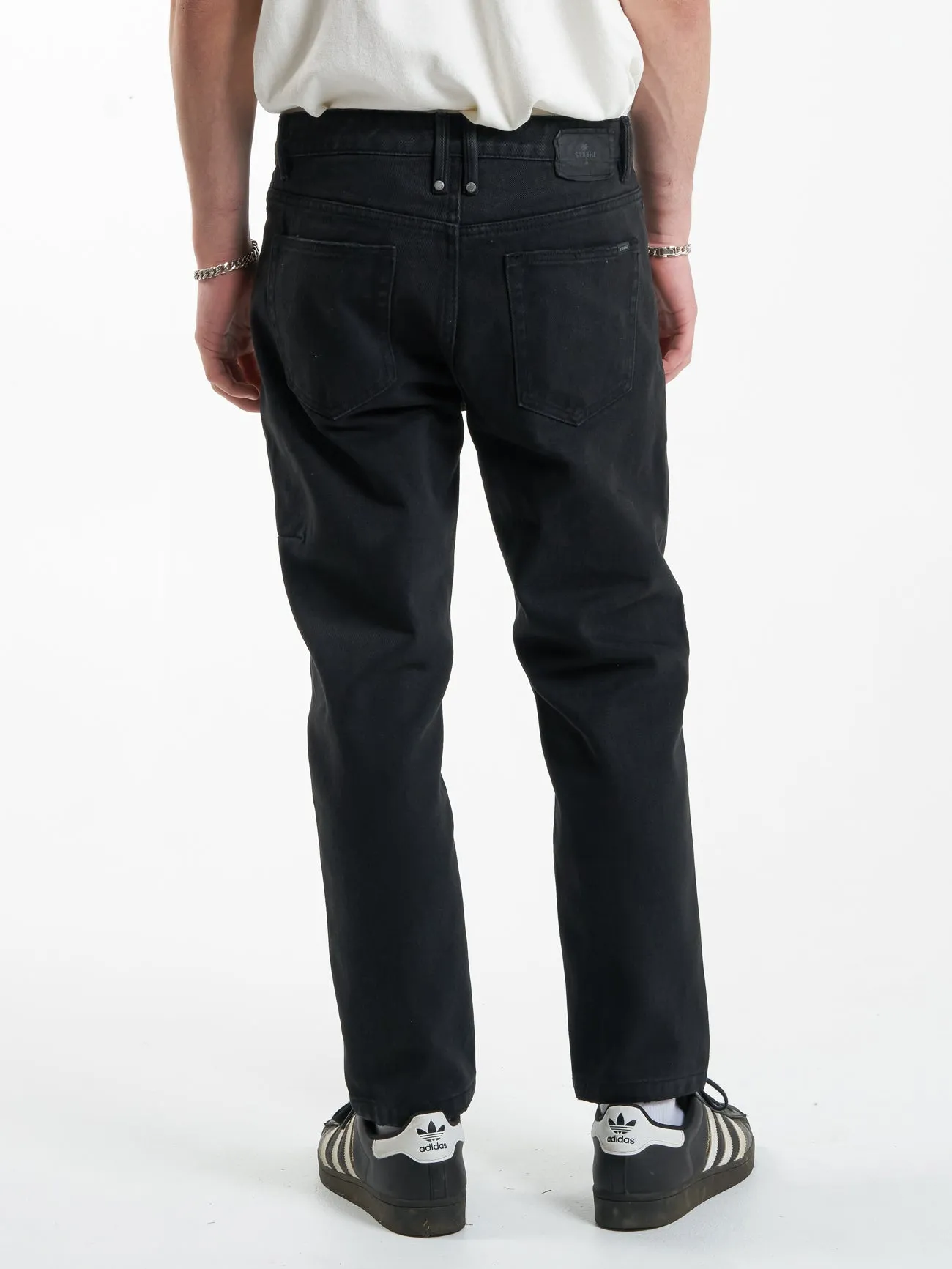 Chopped Denim Jean - Dusk Black sold by Thrills product image thumbnail 5