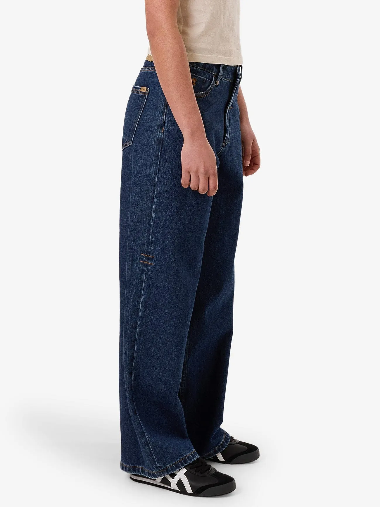 Billie Low Rise Baggy Jean - Rinsed Ink sold by Thrills product image thumbnail 4