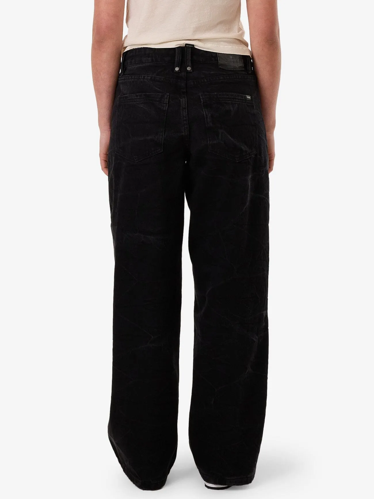 Billie Low Rise Baggy Jean - Vanish Black sold by Thrills product image thumbnail 3