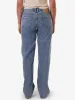 Saskia Low Rise Straight Jean - Vintage Stone Blue sold by Thrills