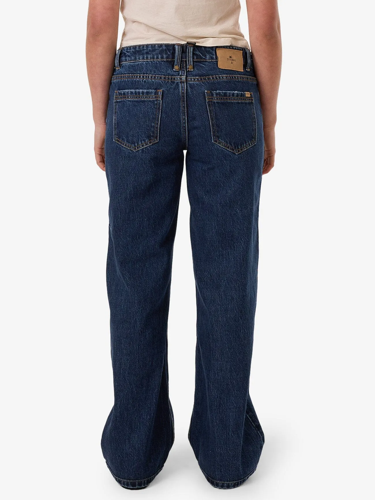 Saskia Low Rise Straight Jean - Rinsed Ink sold by Thrills product image thumbnail 3