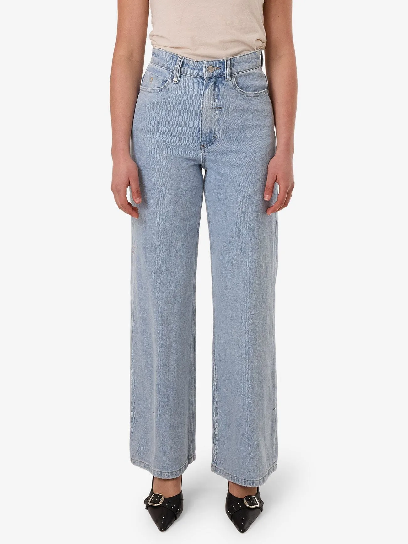 Holly High Rise Stretch Wide Jean - Ageless Blue sold by Thrills product image thumbnail 2