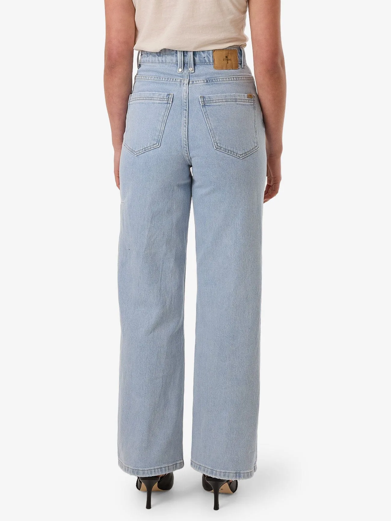 Holly High Rise Stretch Wide Jean - Ageless Blue sold by Thrills product image thumbnail 3