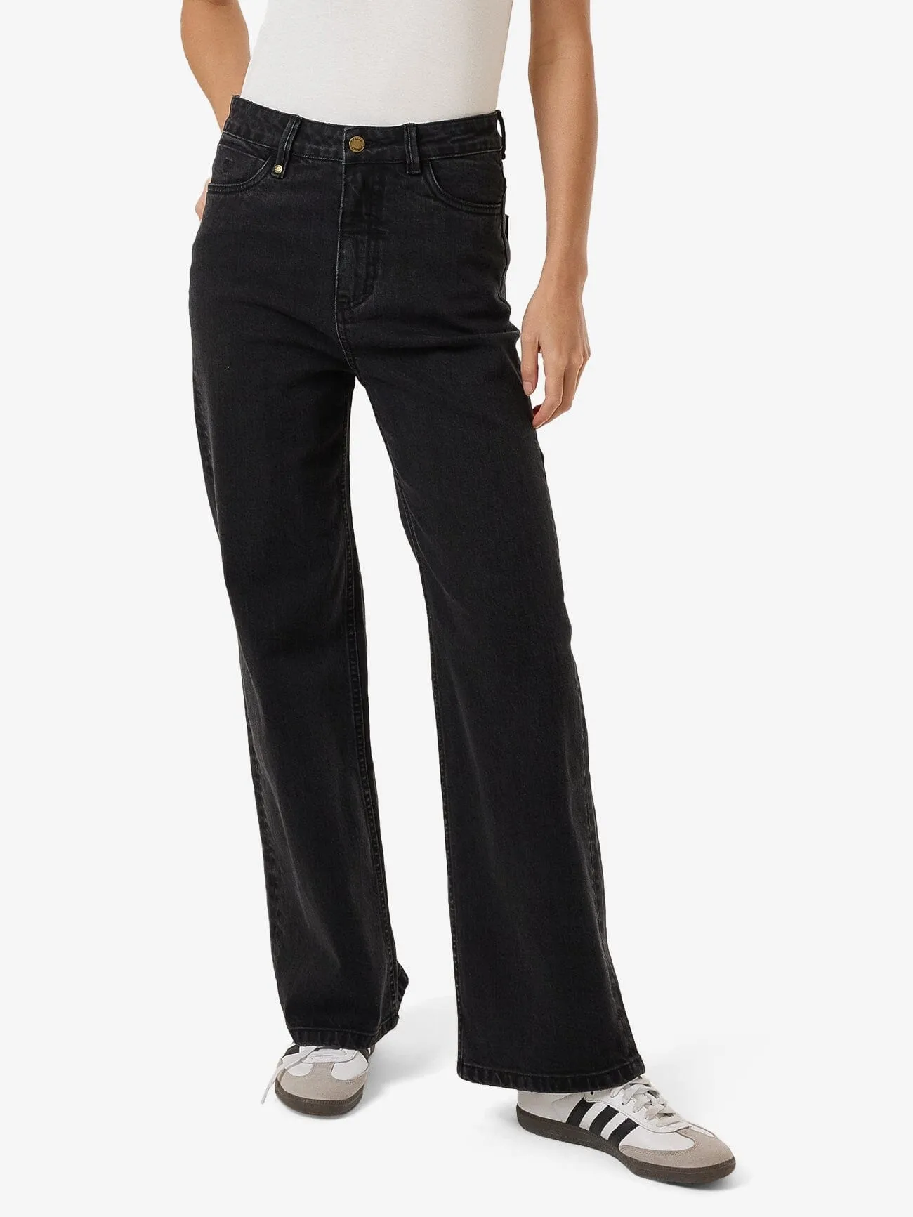 Cherry High Rise Stretch Jean - Aged Black sold by Thrills product image thumbnail 2