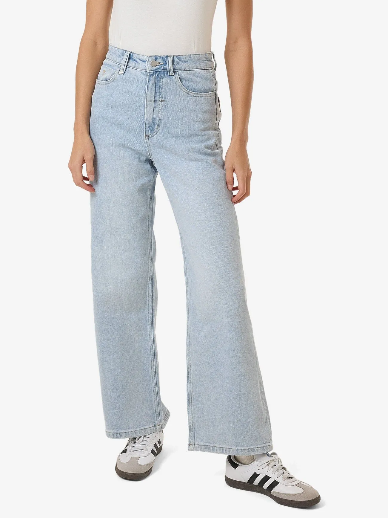 Holly High Rise Stretch Wide Jean - Ether Blue sold by Thrills product image thumbnail 2