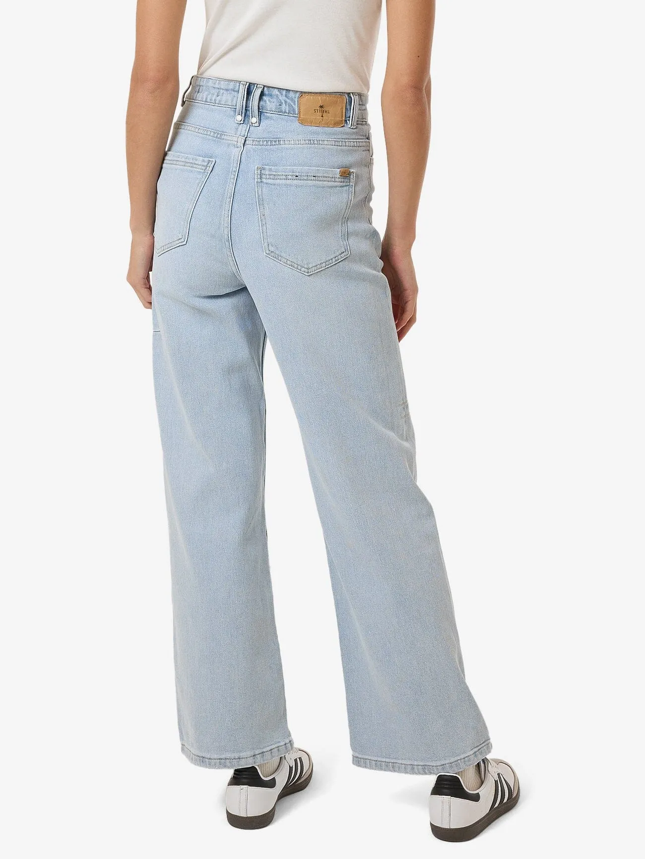 Holly High Rise Stretch Wide Jean - Ether Blue sold by Thrills product image thumbnail 3