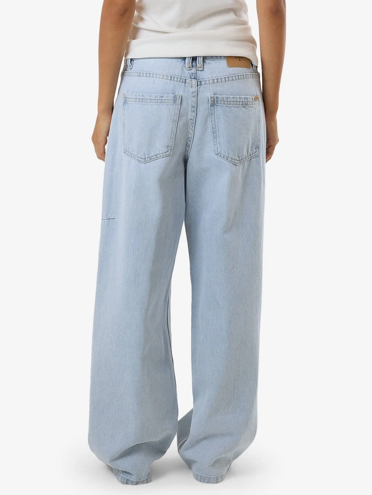 Billie Low Rise Baggy Jean - Light Ash Blue sold by Thrills product image thumbnail 2