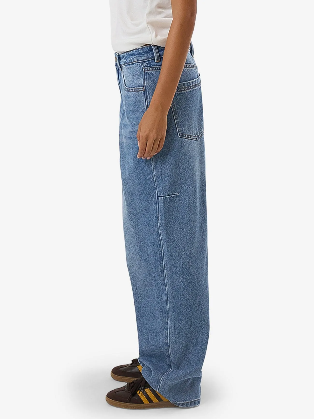Tony Low Rise Big Baggy Jean - Dark Dust Blue sold by Thrills product image thumbnail 5