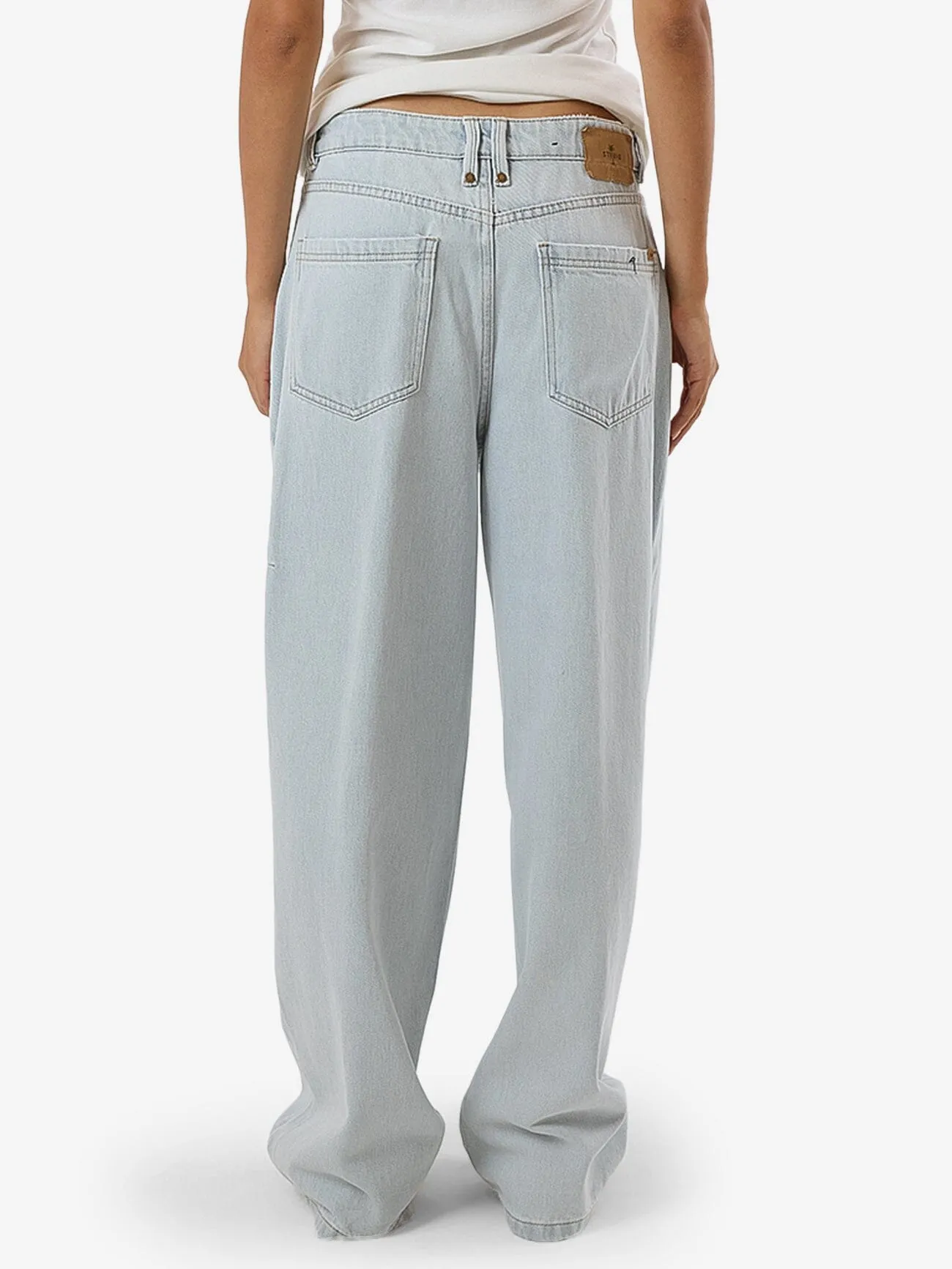 Tony Low Rise Big Baggy Jean - Dirty Fade sold by Thrills product image thumbnail 3