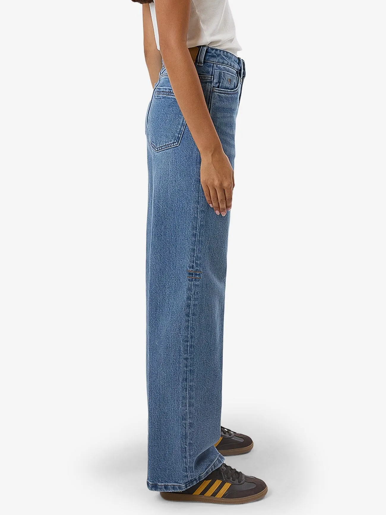 Cherry High Rise Stretch Jean - Dark Dust Blue sold by Thrills product image thumbnail 5
