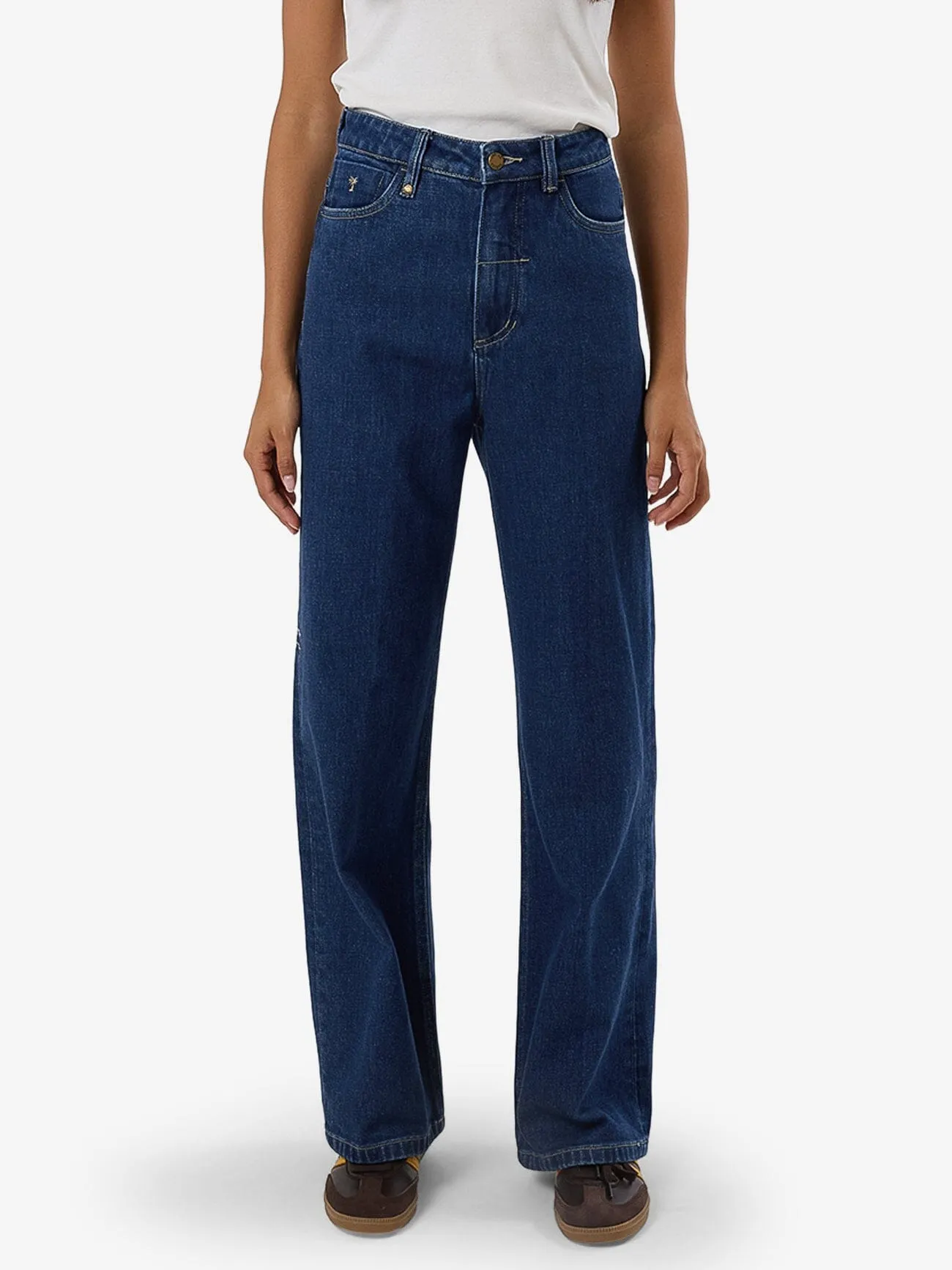 Cherry High Rise Stretch Jean - Union Blue sold by Thrills
