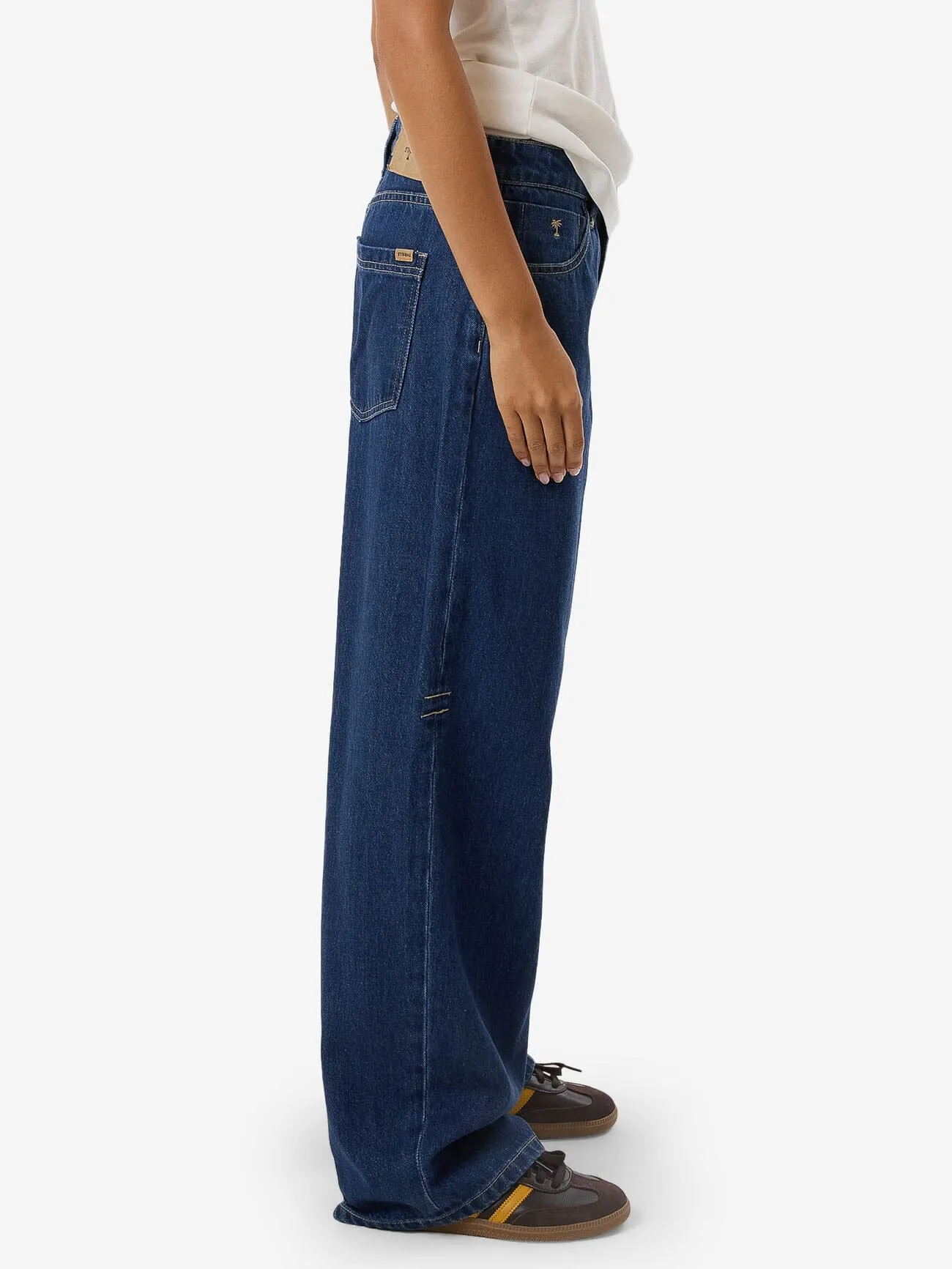 Tony Low Rise Big Baggy Jean - Union Blue sold by Thrills product image thumbnail 5