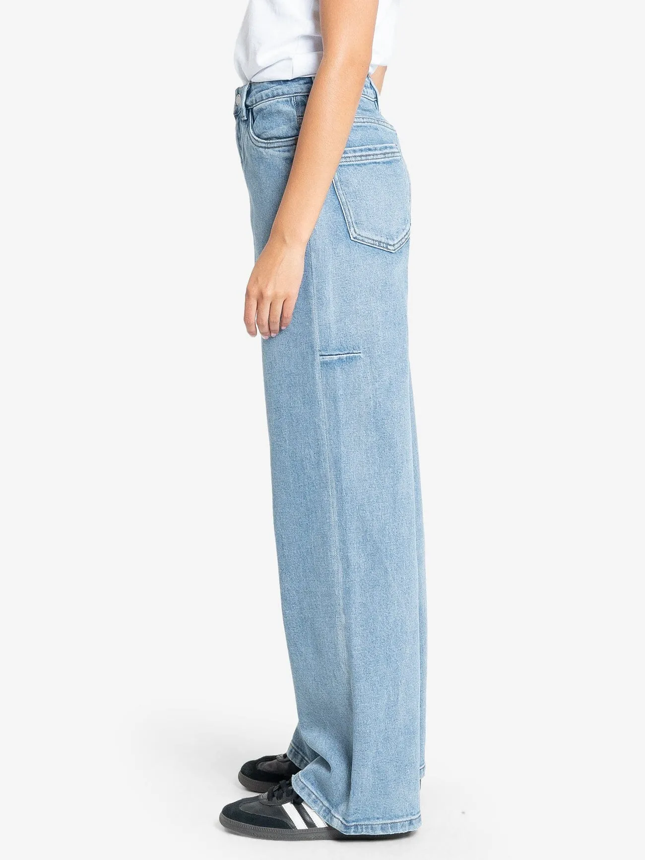 Cherry High Rise Stretch Jean - Vintage Timeworn Blue sold by Thrills product image thumbnail 4