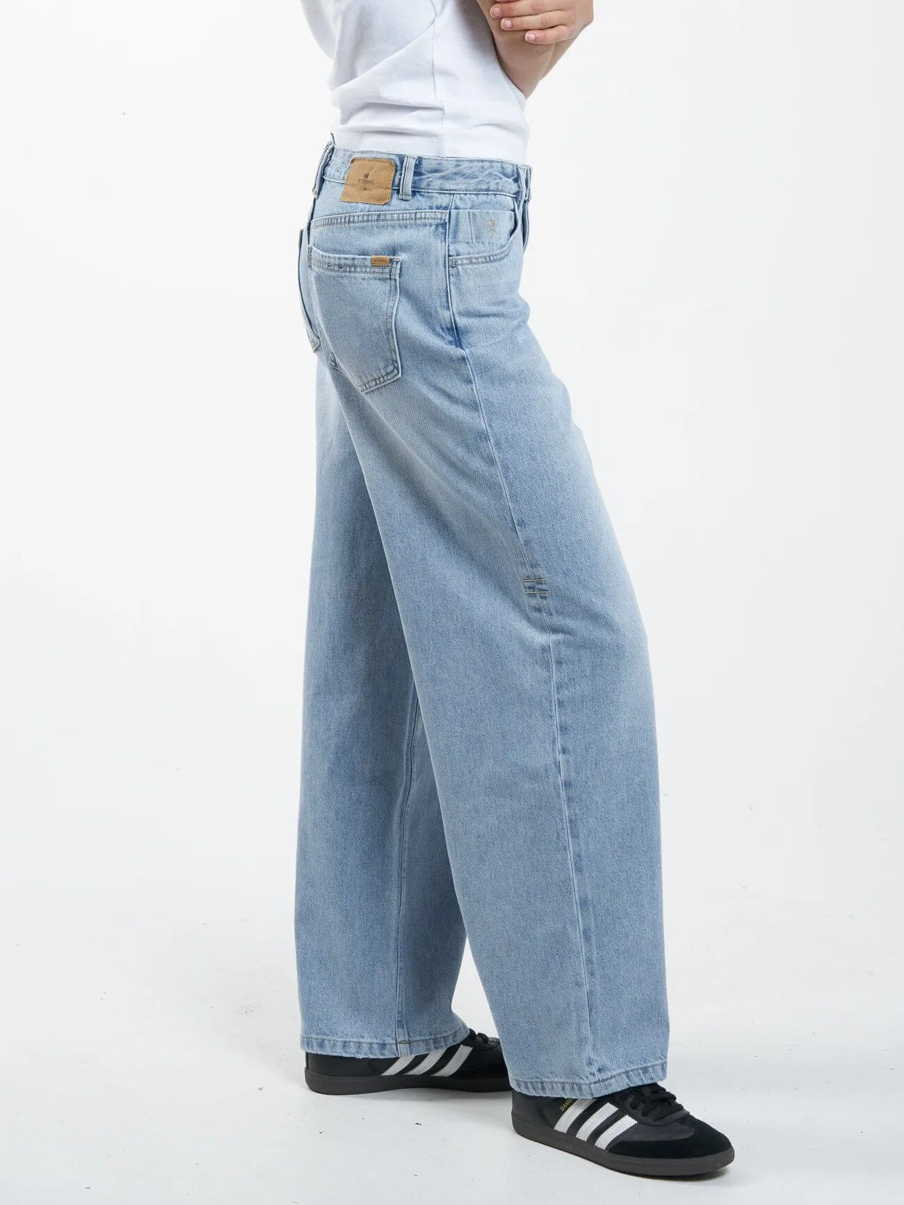 Tony Low Rise Big Baggy Jean - Endless Blue sold by Thrills product image thumbnail 5