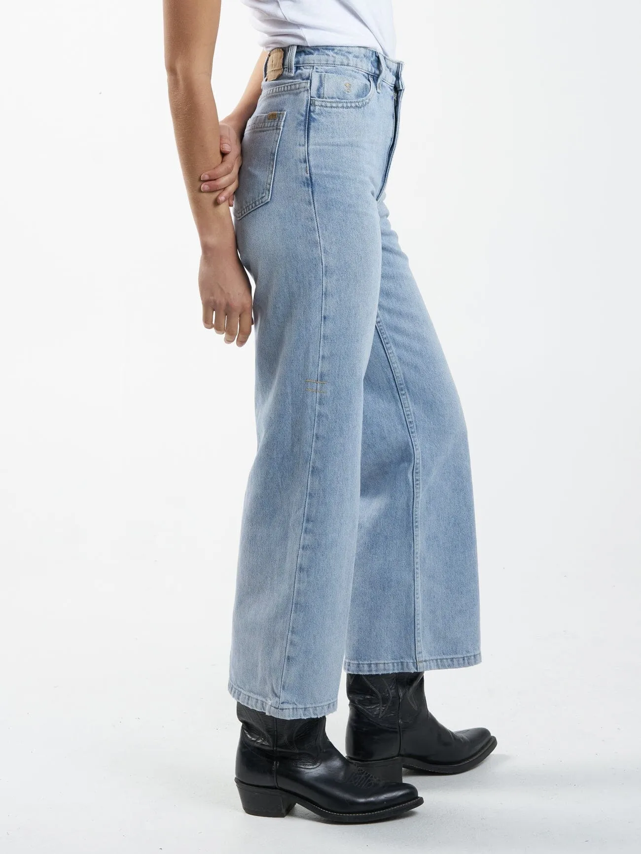 Holly High Rise Wide Jean - Endless Blue sold by Thrills product image thumbnail 5