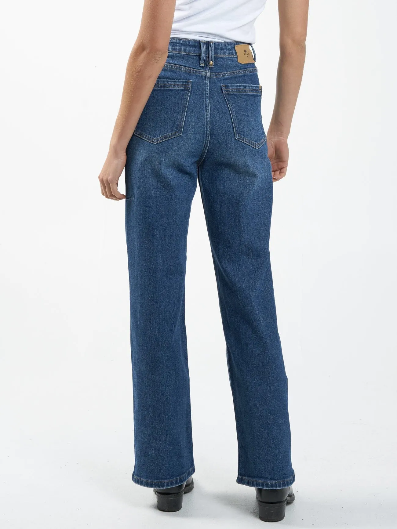 Cherry High Rise Stretch Jean - Roadhouse Blue sold by Thrills product image thumbnail 2