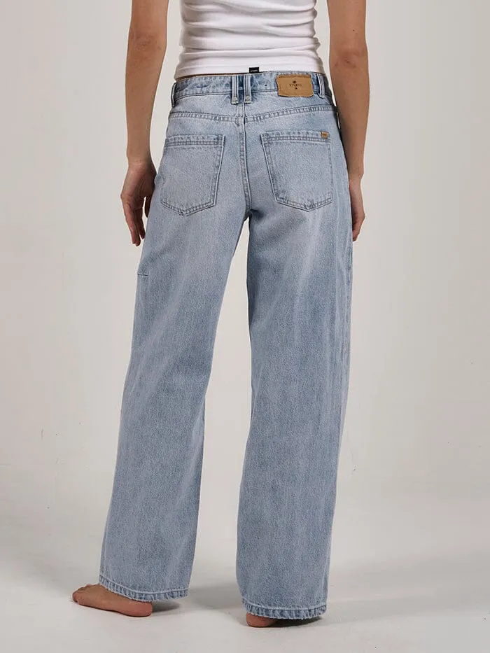 Billie Low Rise Baggy Jean - Ash Blue sold by Thrills product image thumbnail 2