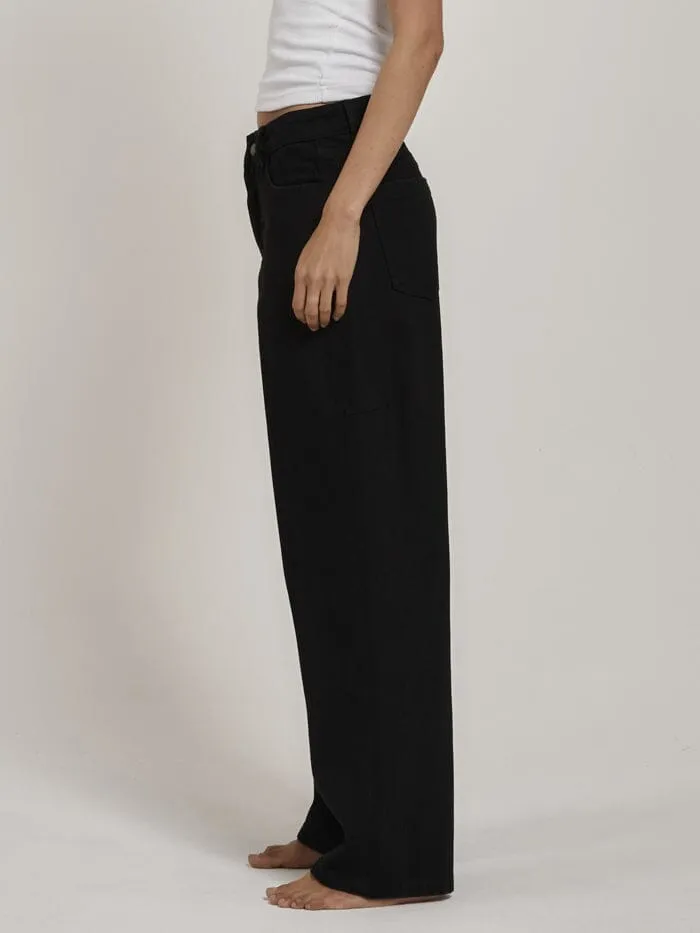 Billie Low Rise Baggy Jean - Black Rinse sold by Thrills product image thumbnail 3