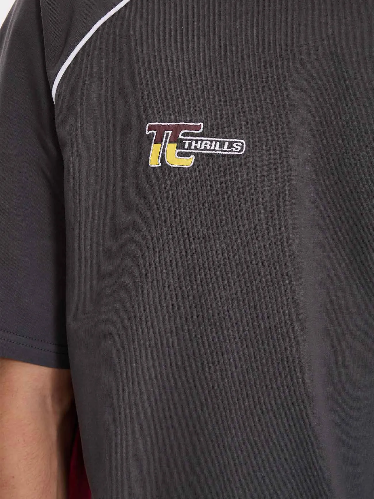 Motion Box Fit Oversize Tee - Merch Black sold by Thrills product image thumbnail 5