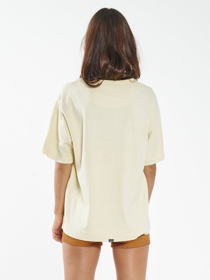 Thrills Zenith Hemp Box Fit Tee - Sunlight sold by Thrills product image thumbnail 2